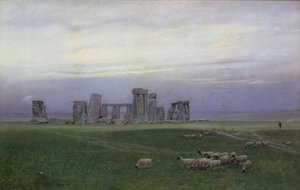 Stonehenge, vers 1882
